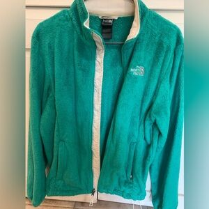The North Face zip up jacket, size medium